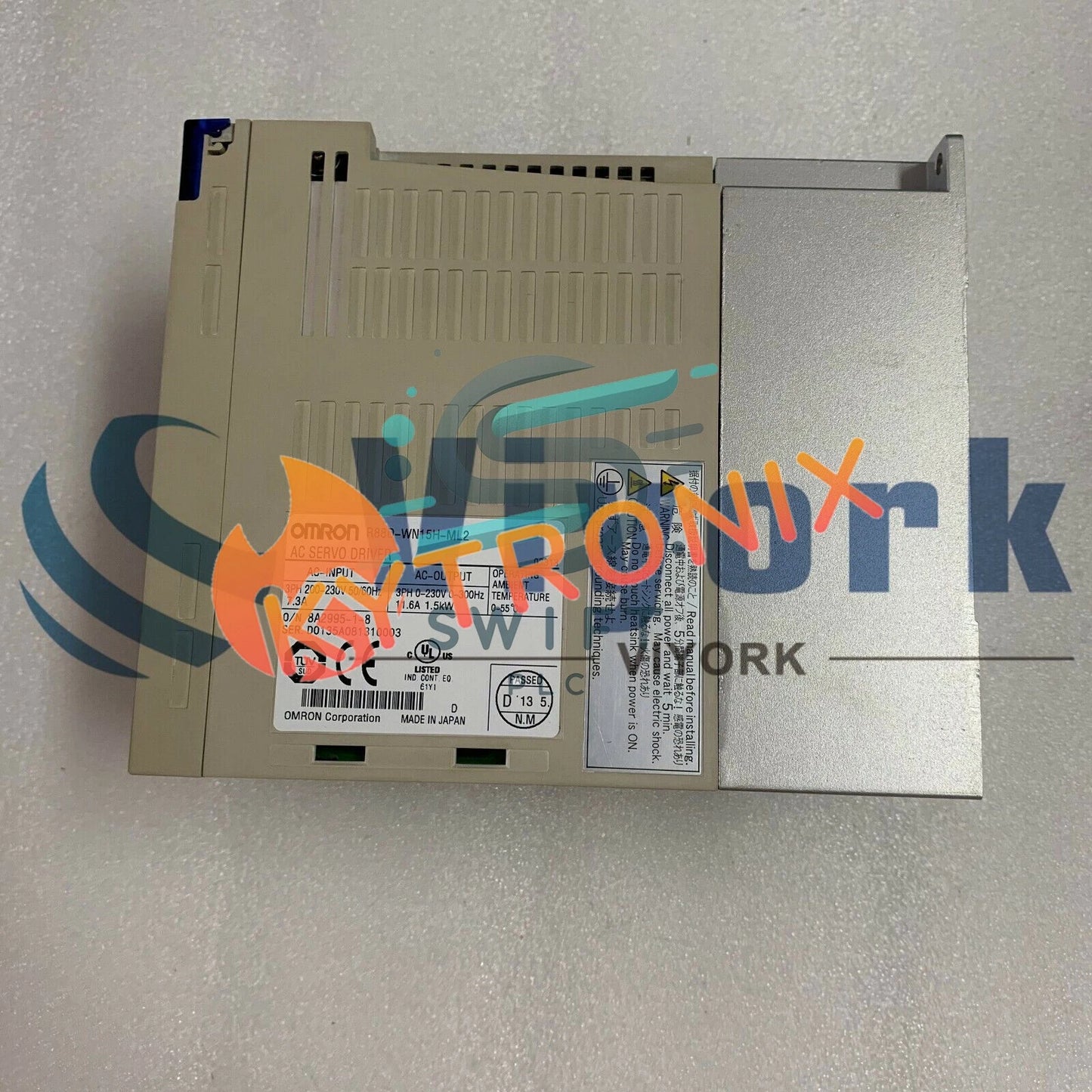 1PCS OMRON R88D-WN15H-ML2 SERVO DRIVE 200V 3PH 1.5KW ML2