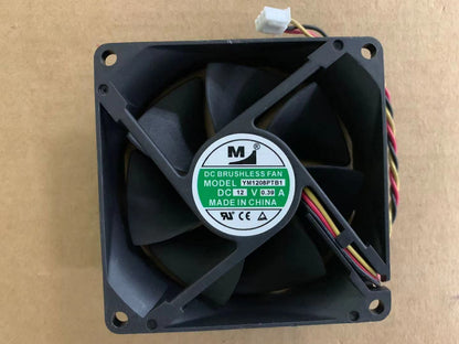 new M YM1208PTB1 DC12V 0.39A chassis fan