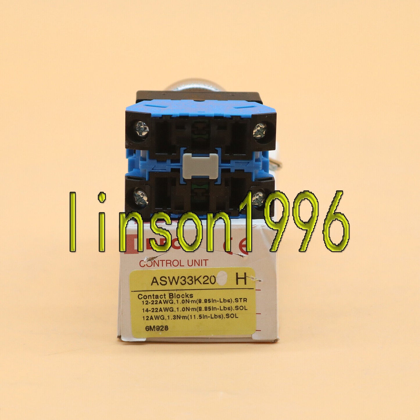 1PC ASW33K20 Three-Speed Reset Key Switch - IDEC