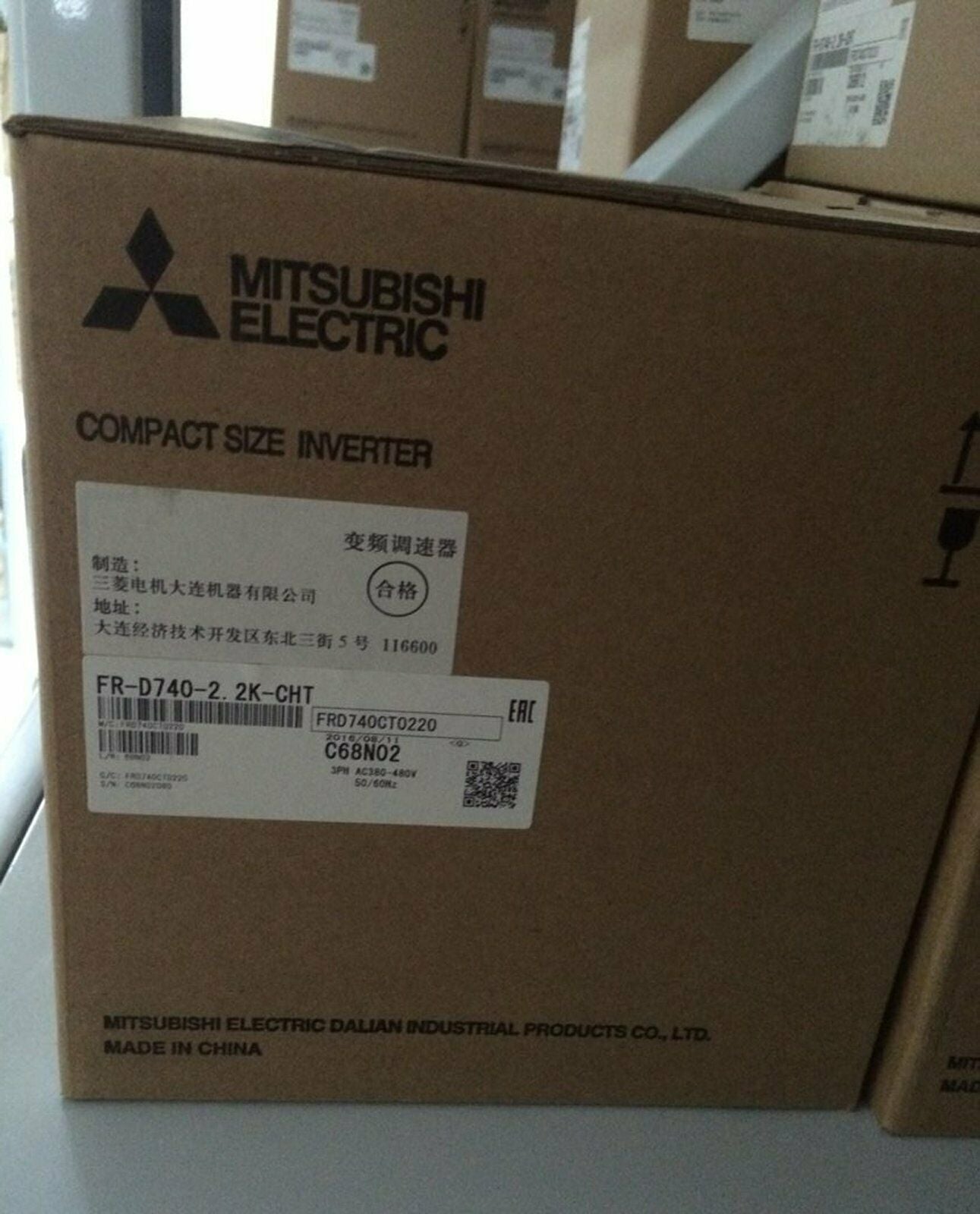 Mitsubishi Frequency Converter FR-D740-2.2K-CHT 2.2KW - MITSUBISHI