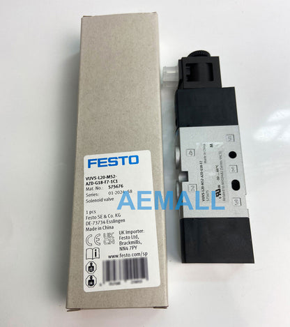 1pcs  Festo VUVS-L20-M52-AZD-G18-F7-1C1 575676 Solenoid Valve