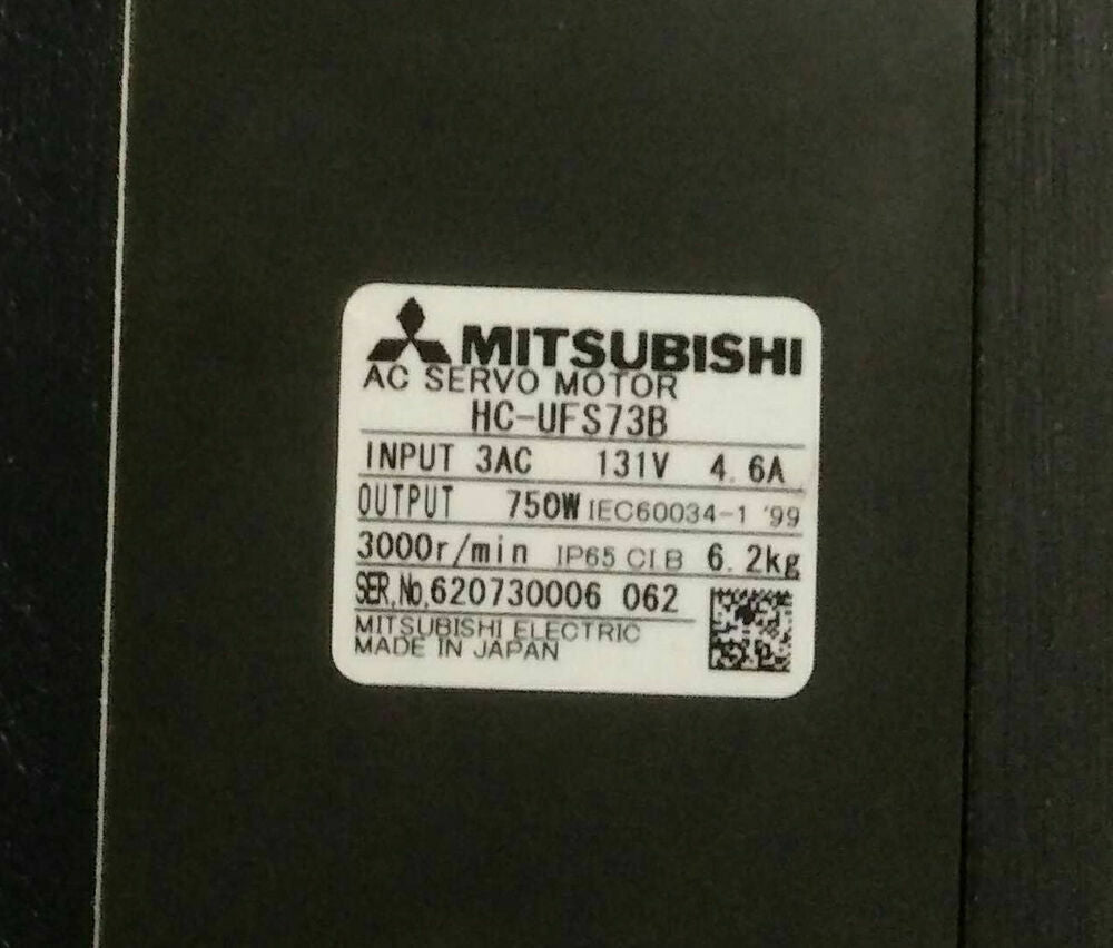 new 1PC In Box MITSUBISHI HC-UFS73B Servo Motor HCUFS73B ping - MITSUBISHI