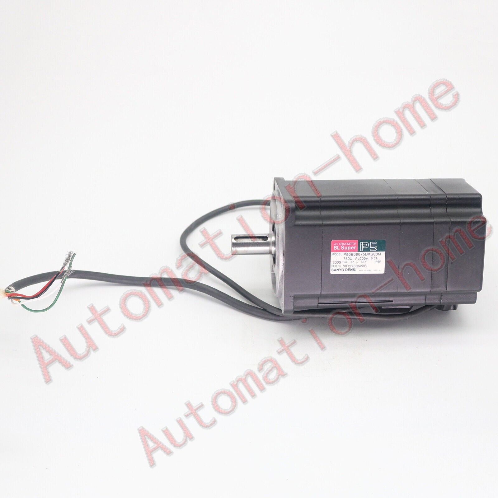 Used 1PCS Sanyo Denki AC Servo Motor P50B08075DXS00M - SANYO DENKI