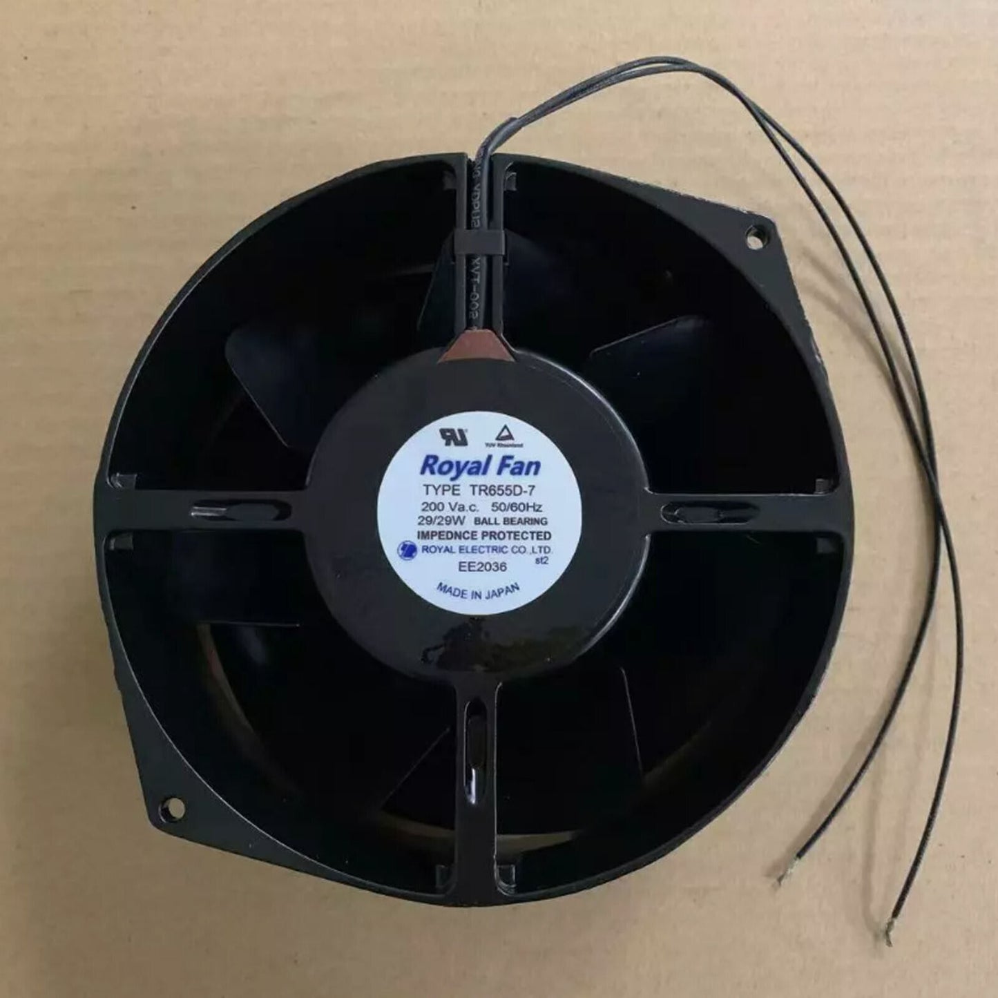 Royal Fan TR655D-7 Metal Fan 200V 50/60Hz 29W - ROYAL FAN