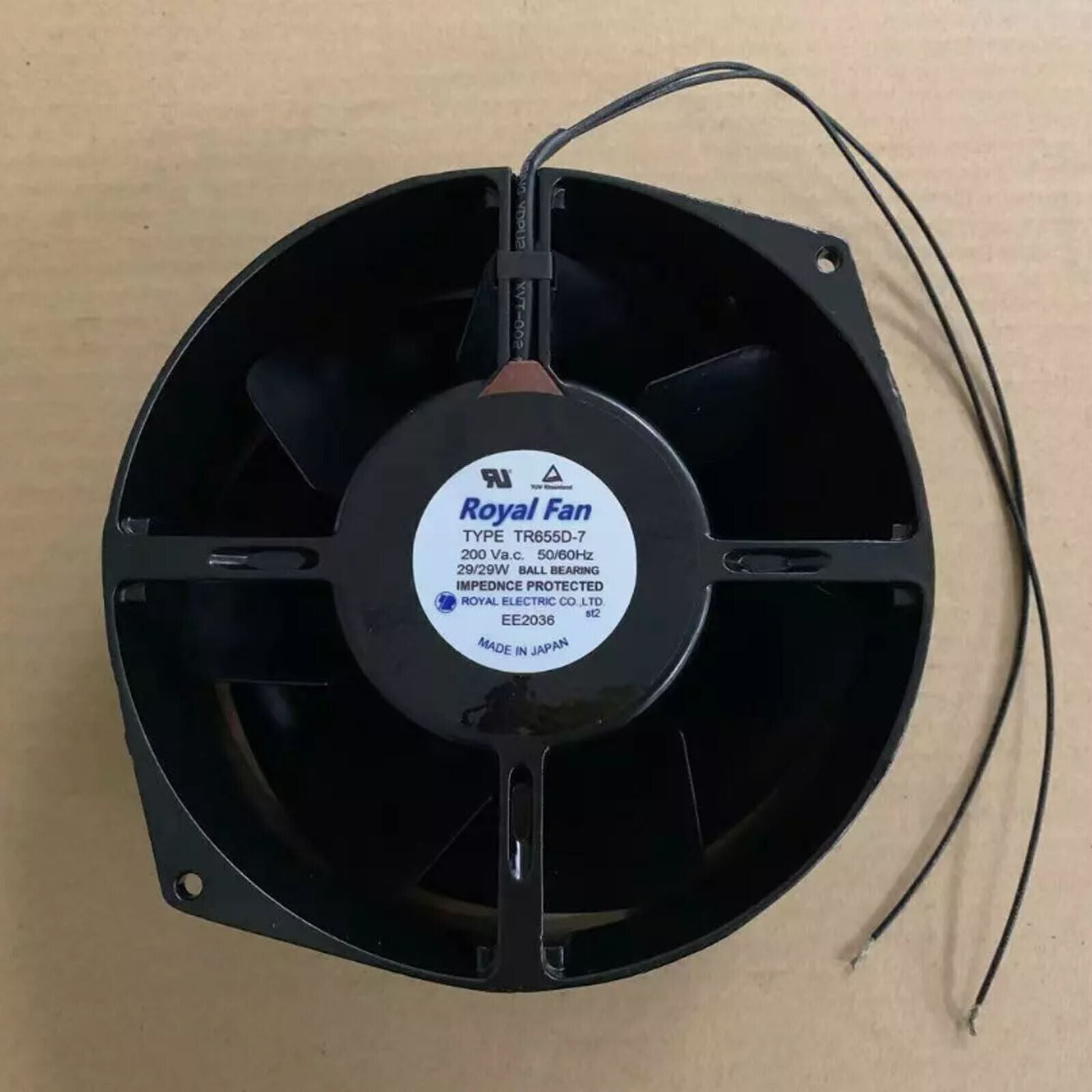 Royal Fan TR655D-7 Metal Fan 200V 50/60Hz 29W - ROYAL FAN