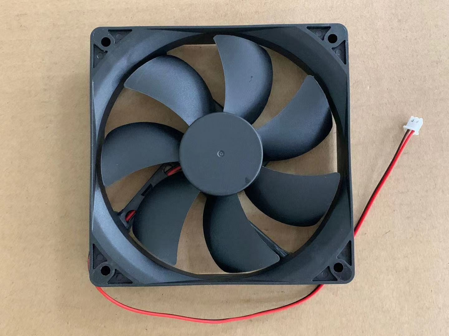 new 1pcs WAM W12025HZ12SEMA 12V 0.18A 12 cm 2-wire silent bearing cooling fan