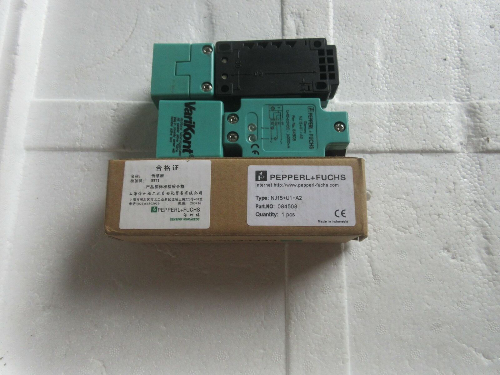 1PC Pepperl+Fuchs Proximity Switch NJ15+U1+A2 - PEPPERL+FUCHS