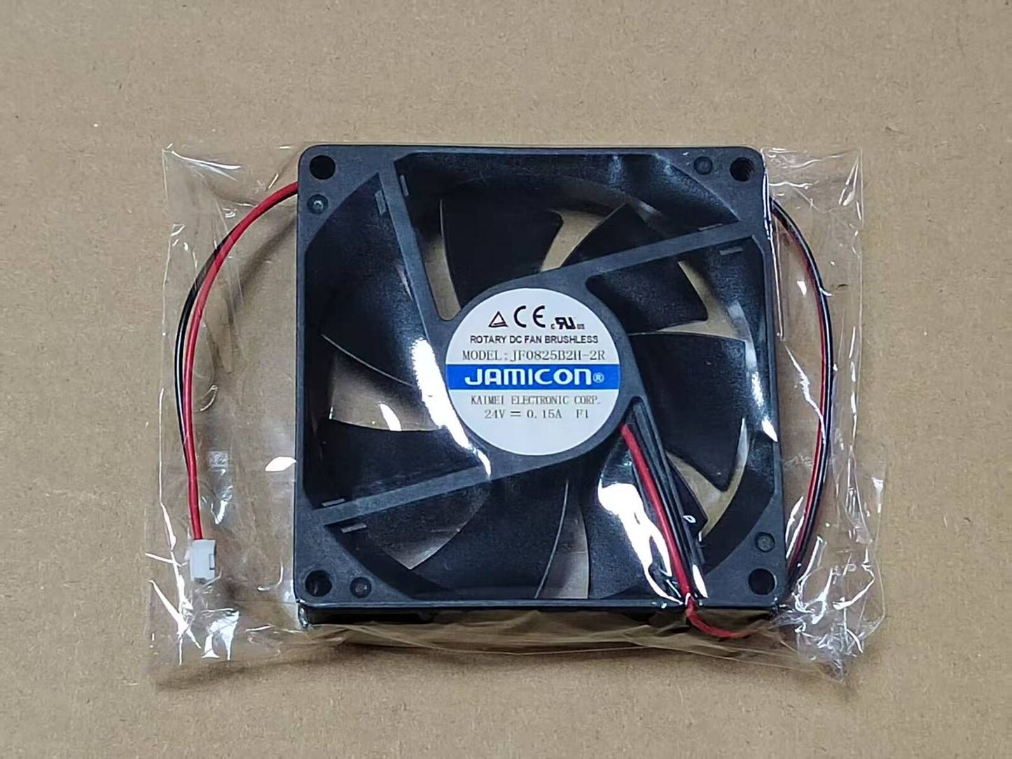 new 1pcs JAMICON JF0825B2H-2R 24V 0.15A 8CM 8025 Inverter Cooling Fan 2pin