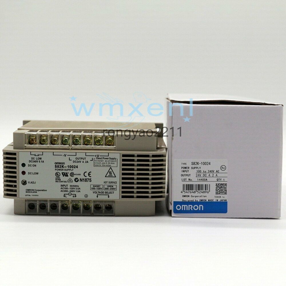 new Omron S82K-10024 Power Supply One S82K10024/* - OMRON