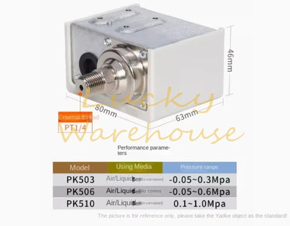 1pcs AirTAC PK503 PK506 PK510 Pressure Switch Controller