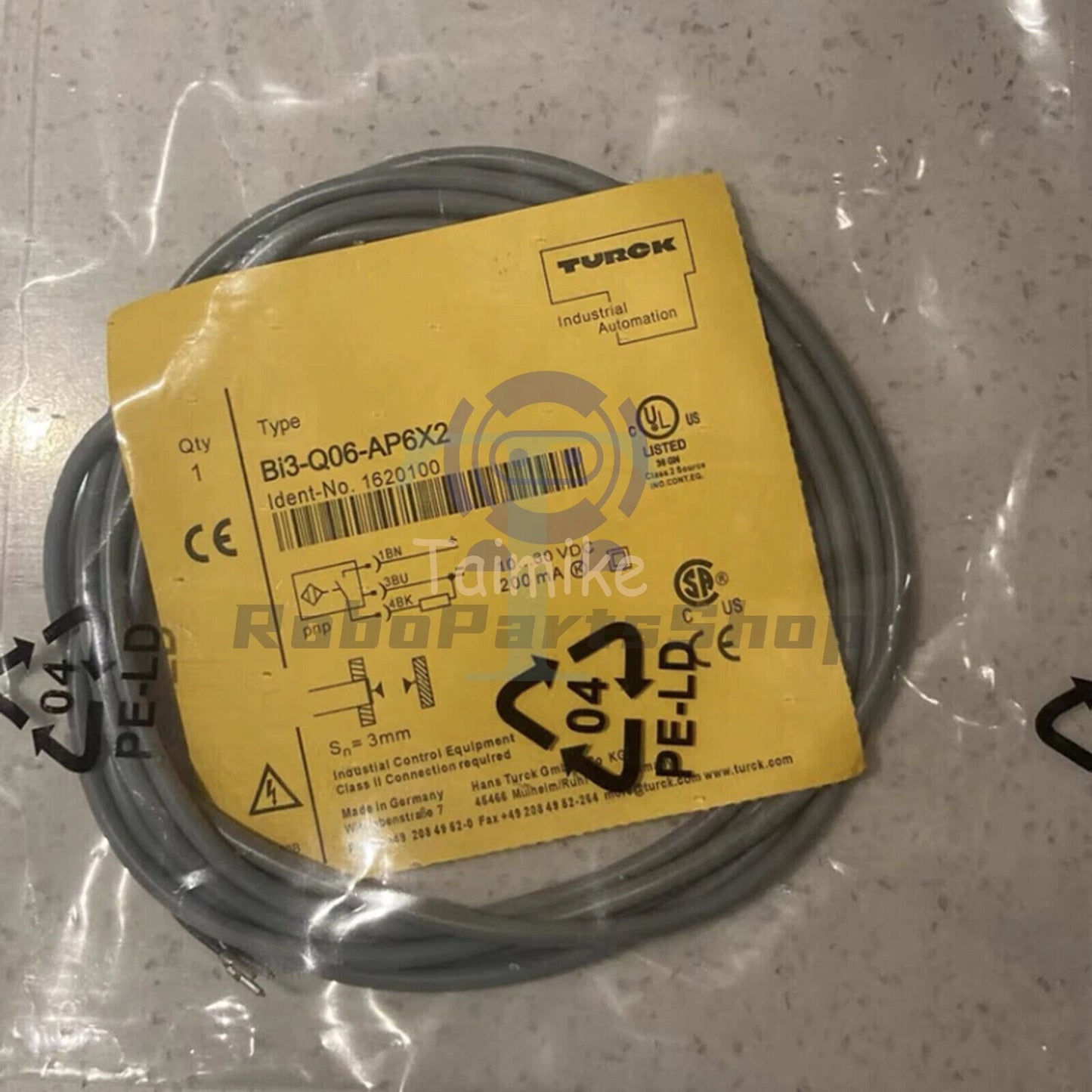 Turck BI3-Q06-AP6X2 Proximity Switch Sensor 1pcs