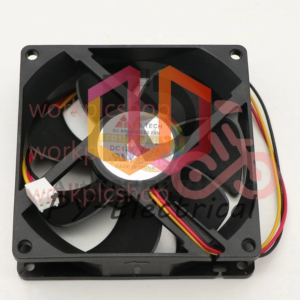 Y.STECH FD129225LL-N 9025 DC12V 0.12A 3-Pin Server Cooling Fan