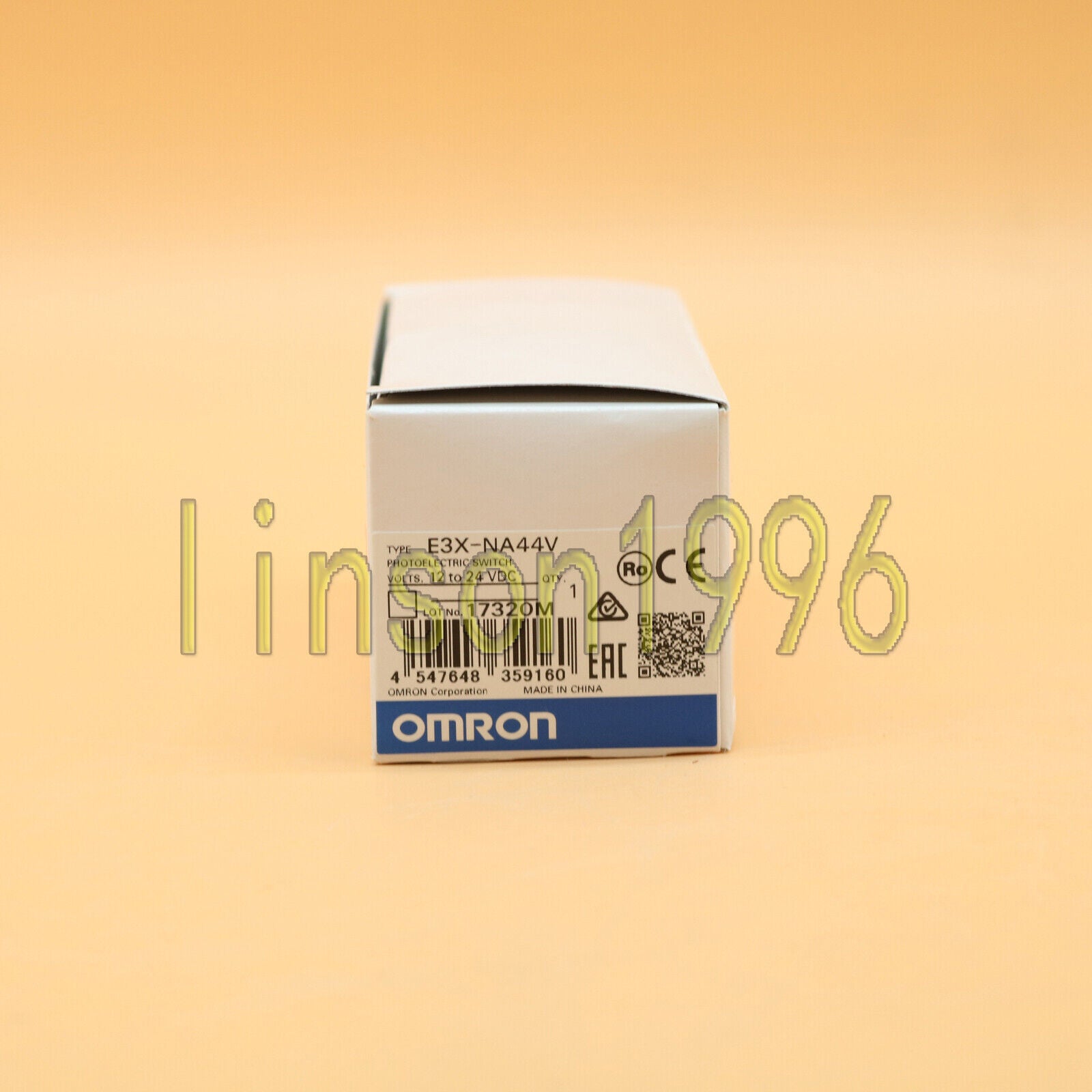 OMRON E3X-NA44V Photocell Fiber Amplifier 12-24VDC PLC - OMRON