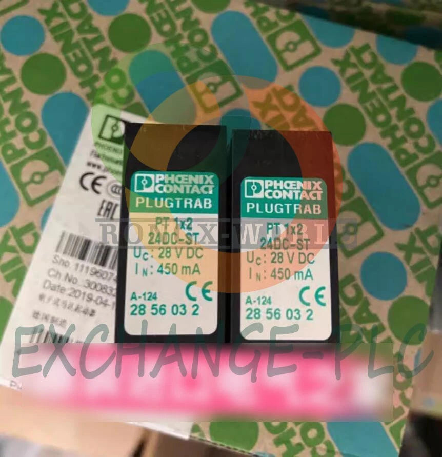 1PC Phoenix Contact 2856032 PT 1X2-24DC-ST Surge protection connector #EX