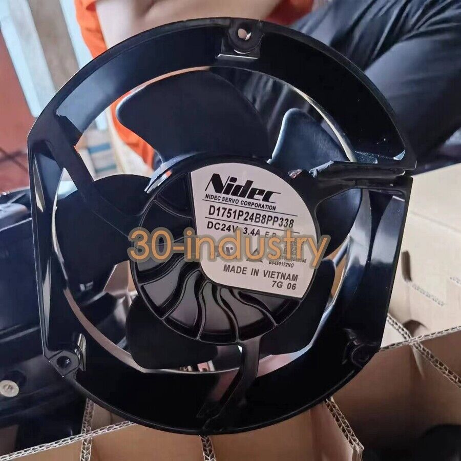 Nidec D1751P24B8PP338 DC24V Inverter Special Fan 3.4A - NIDEC