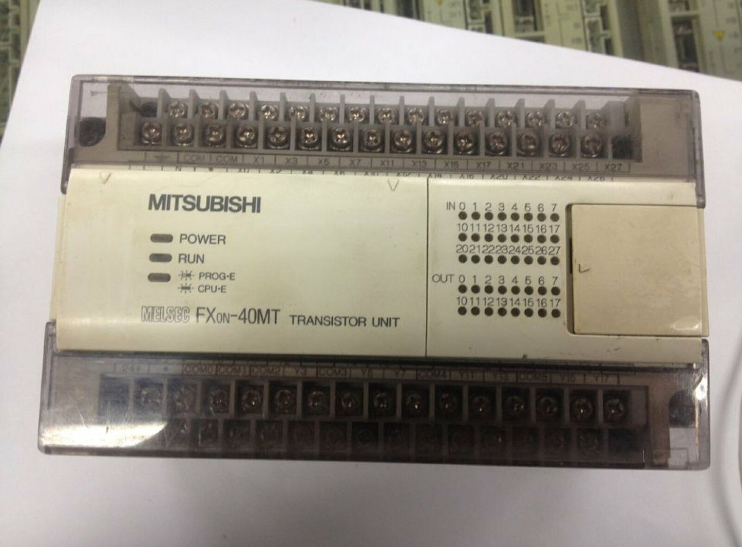 Mitsubishi FX0N40MT001 Tested in Good Condition - MITSUBISHI