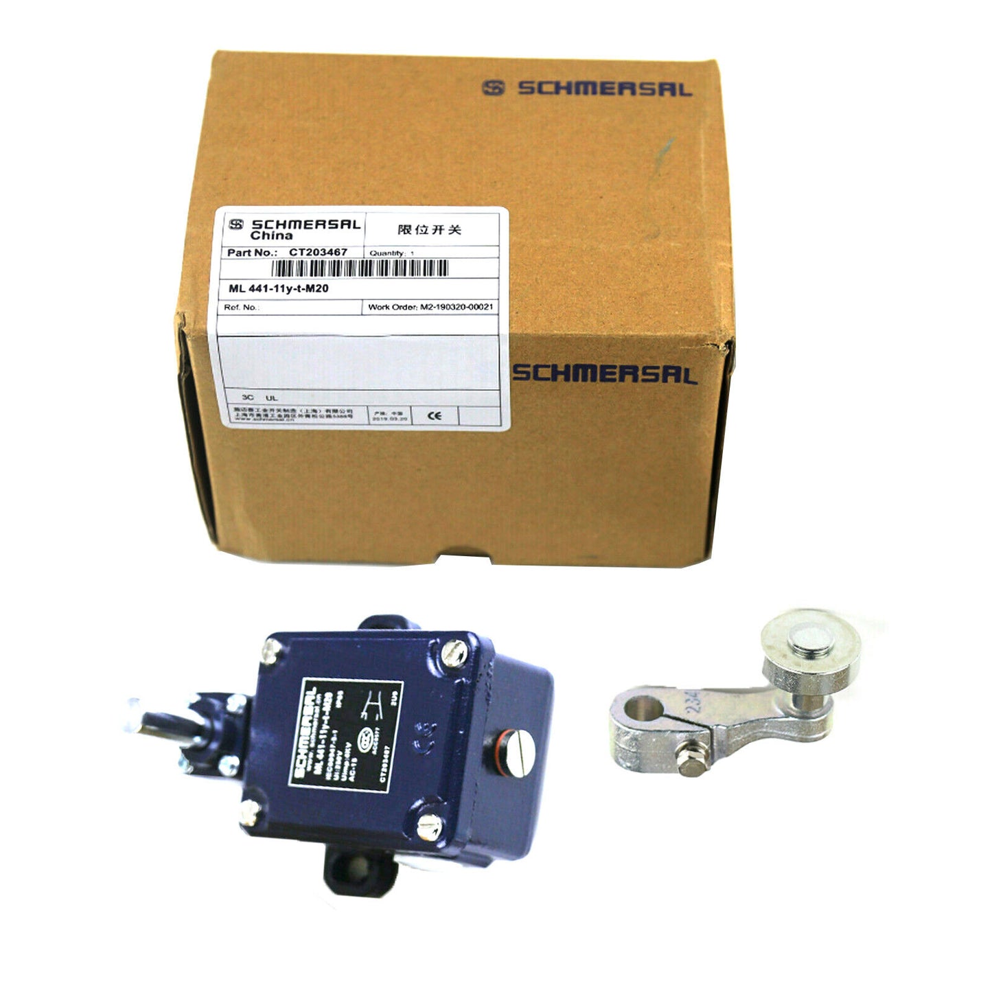 ML441-11Y-T-M20 Limit Switch - SCHMERSAL