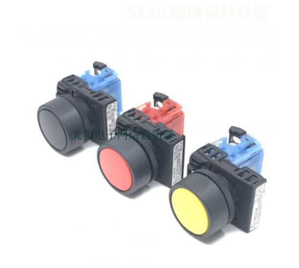 10PCS  Fuji AR22F0R Series Pushbutton Switchs AR22F0R-10B,G,Y,R,W #FU