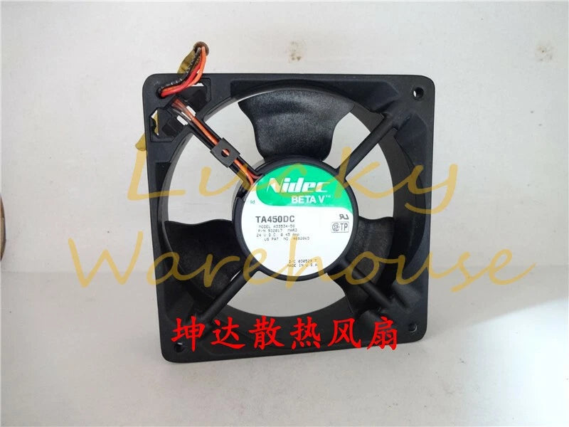 1pcs NIDEC TA450DC A33534-58 24V 0.45A 12038 aluminum frame inverter fan