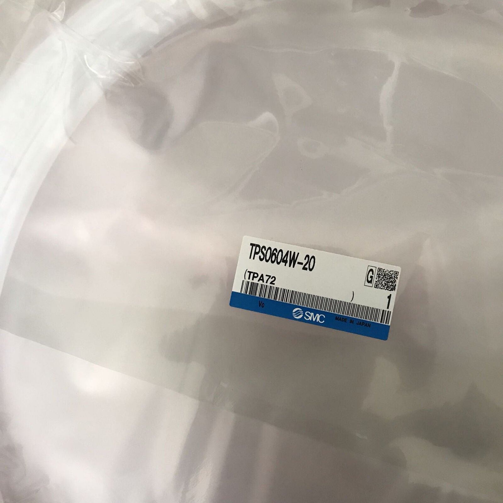 ONE SMC Soft Polyolefin Gas Pipe TPS0604W-20 - ONE SMC SOFT POLYOLEFIN RESIN GAS PIPE