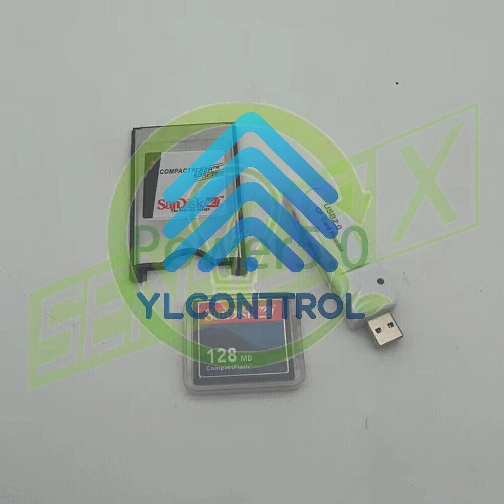 Reader FANUC 128MB/256/512/1G/2G CF Compact Flash Card+CF-PCMCIA Adapter+SSK~