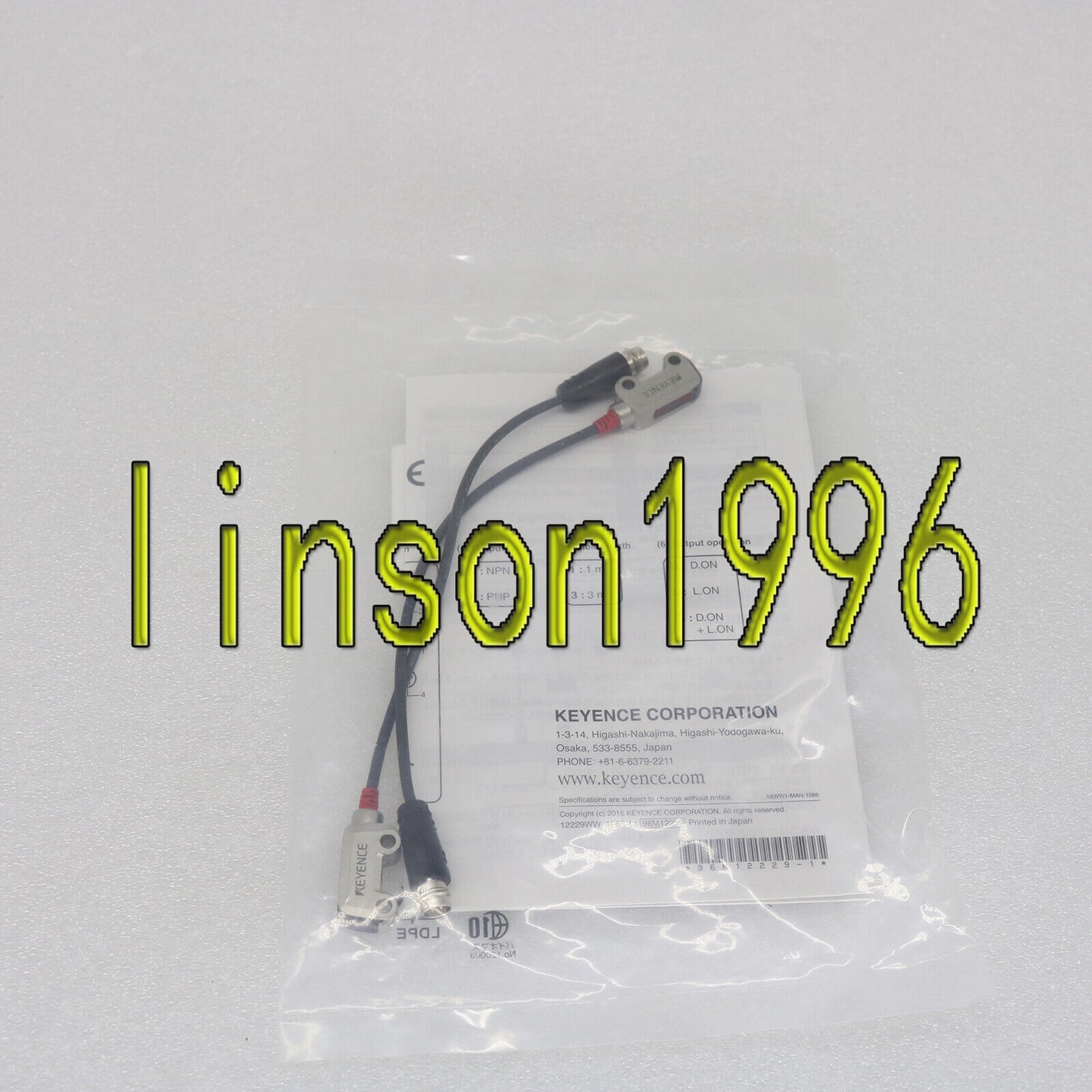 Keyence Photoelectric Switch Sensor PR-M51CP - KEYENCE