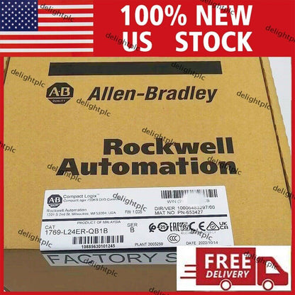 1769-L24ER-QB1B NEW ALLEN BRADLEY CompactLogix 750KB Controller AB - ALLEN BRADLEY