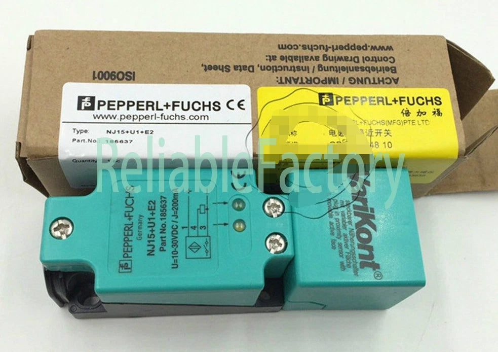 Pepperl+Fuchs NJ15+U1+E2 NJ15U1E2 Proximity Switch free shipping