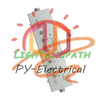 1Pcs 0 - 82DB VARIABLE/ STEP ATTENUATOR 50 OHM for Radio Transmitter~