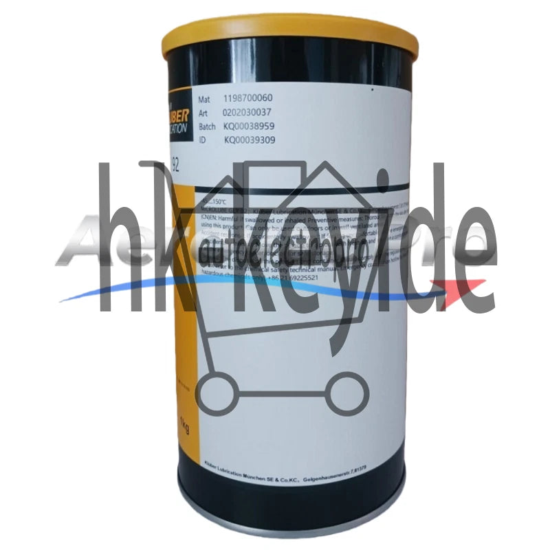 1Pcs KLUBER Lubrication Microlube GLY 92 Grease 1Kg (2.2LB) SAFE RELIABLE