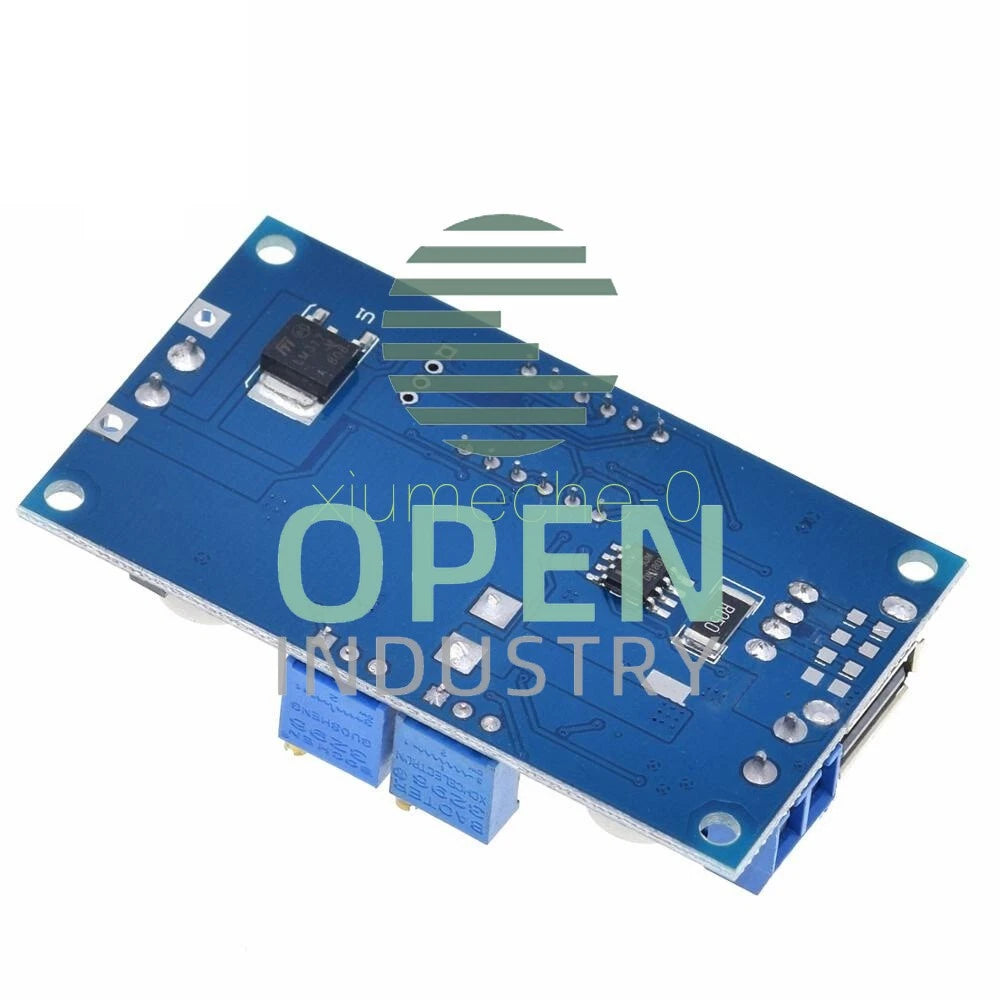5A CC CV LED Drive Lithium charger Power Step-down Module W/ USB Voltmeter