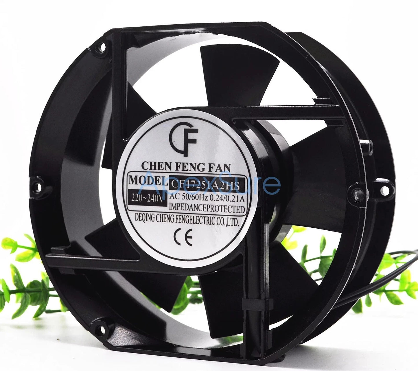 CF CF17251A2HS 220~240VAC 172*150*51MM Aluminum Frame AC Cooling Fan