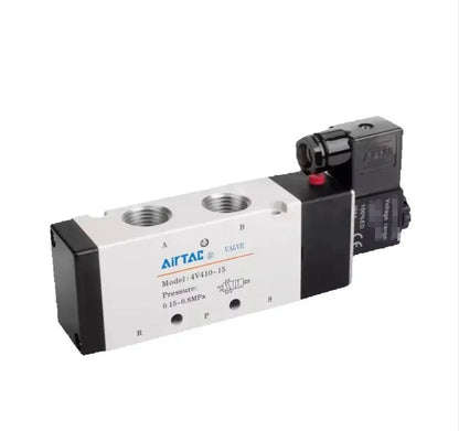 AirTAC 4V41015F 4V410-15 DC12V Solenoid Valve  Free Ship