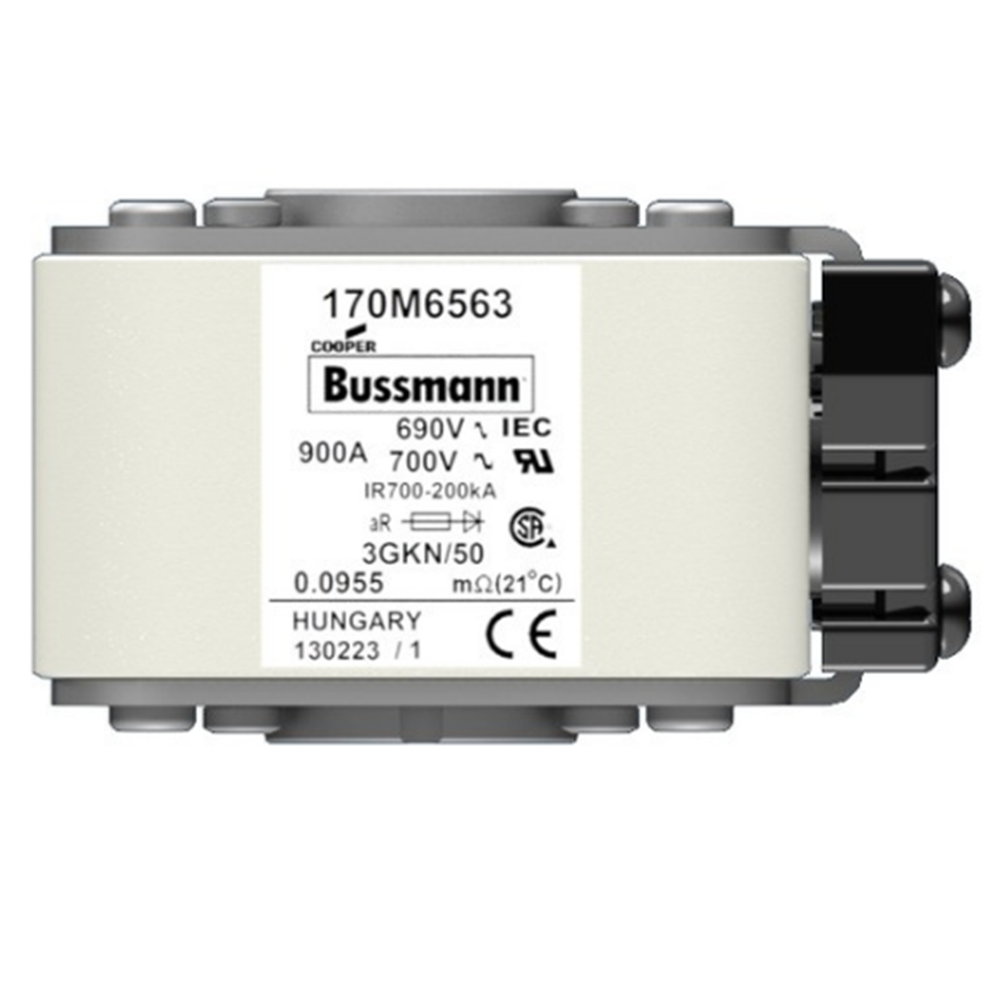 BUSSMANN 170M6563 Fuse 900A 3GKN/50 - BUSMANN