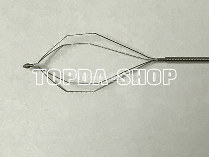 Bourdon tube foreign body forceps for endoscope, mesh basket, soft lens 1.8×2100 - COMPANY NAME