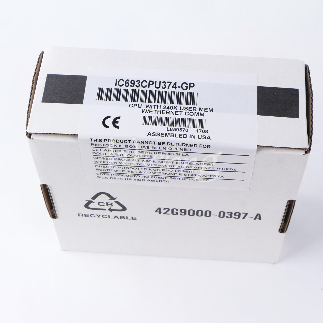 1PC Emerson PLC Module - IC693CPU374-GP - EMERSON