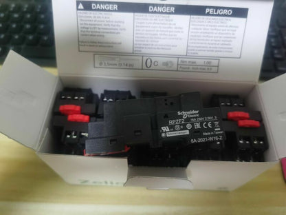 10PCS/1Box  Schneider RPZF2 Miniature Relay Sockets In Box  #SC