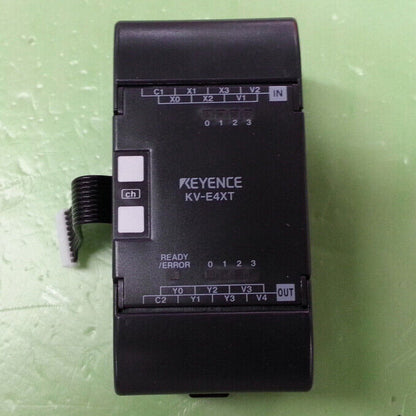 1 PC KEYENCE Extension Unit KV-E4XT Tested - KEYENCE