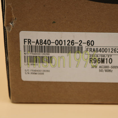 1-Phase Mitsubishi FR-A840-00126-2-60 3.7 KW One-Year - MITSUBISHI