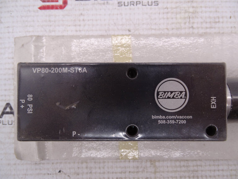 VACCON CO VP80-200M-ST6A PUMP - VACCON CO