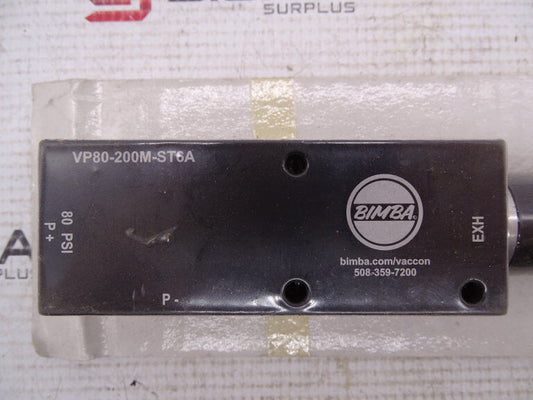 VACCON CO VP80-200M-ST6A PUMP - VACCON CO