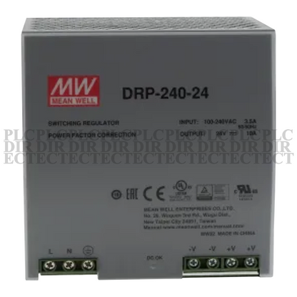 new  Meanwell DRP-240-24 Power Supply 24V 10A