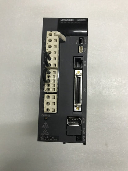 used ONE Mitsubishi servo drive MR-J3-70A 750W tested in good condition - MITSUBISHI