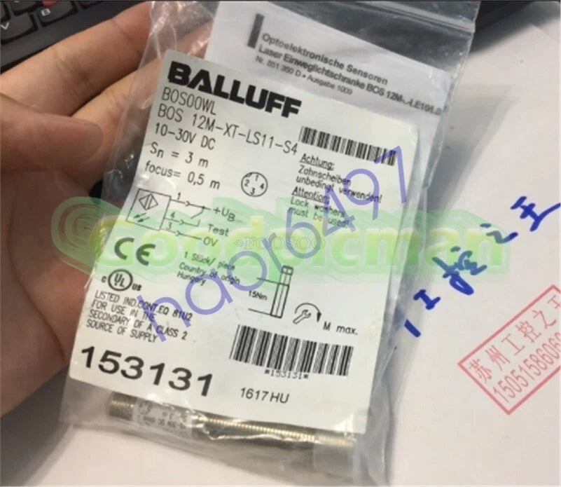 1Pc BALLUFF BOS 12M-XT-LS11-S4 px