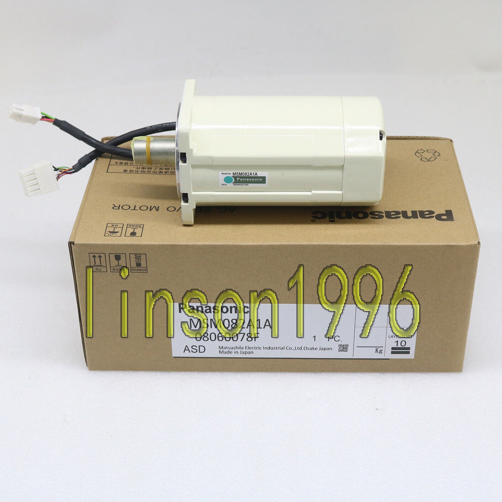 1PC Panasonic servo motor MSM082A1A In Box - PANASONIC