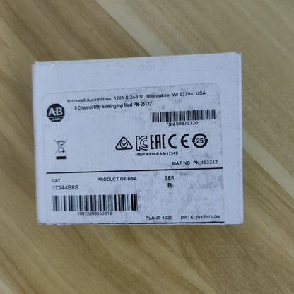 Allen Bradley AB 1734-IB8S Digital Safety Input Module - ALLEN BRADLEY