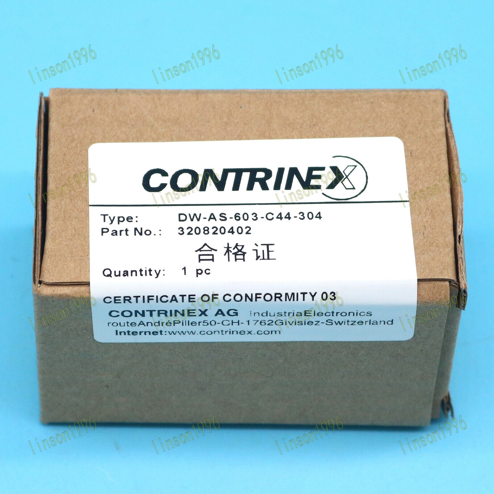 CONTRINEX DW-AS-603-C44-304 Proximity Switch in Box - CONTRINEX