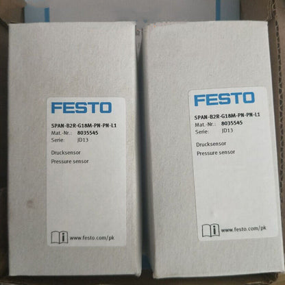 FESTO SPAN-B2R-G18M Pressure Sensor - FESTO