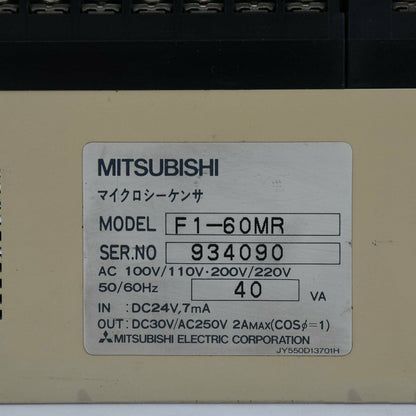 Used Mitsubishi F1-60MR Controller - MITSUBISHI