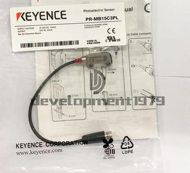 new One KEYENCE PR-MB15C3PL Photoelectric sensor